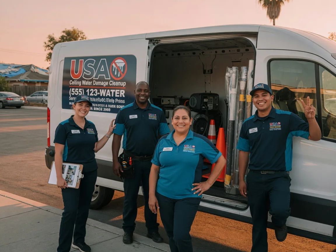 Ceiling Water Damage Restoration company in Hanover, MN