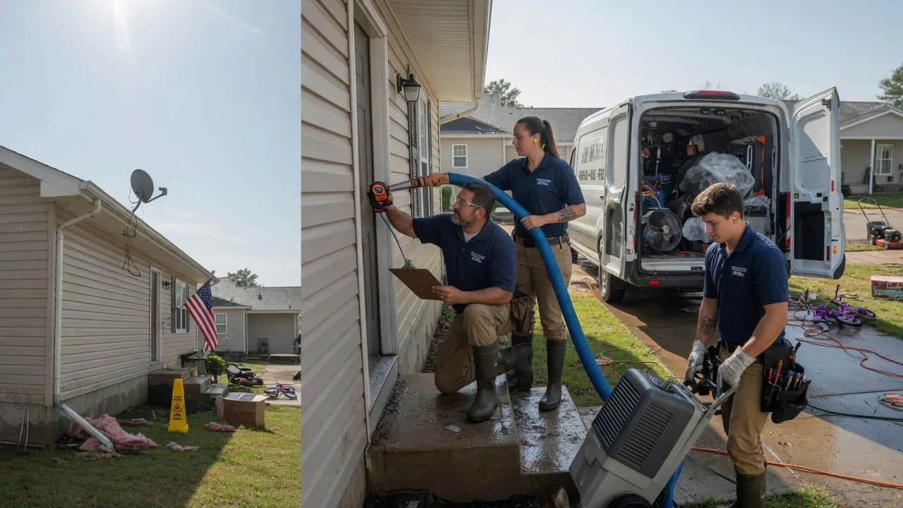 Ceiling Water Damage Restoration in Hanover, MN near me